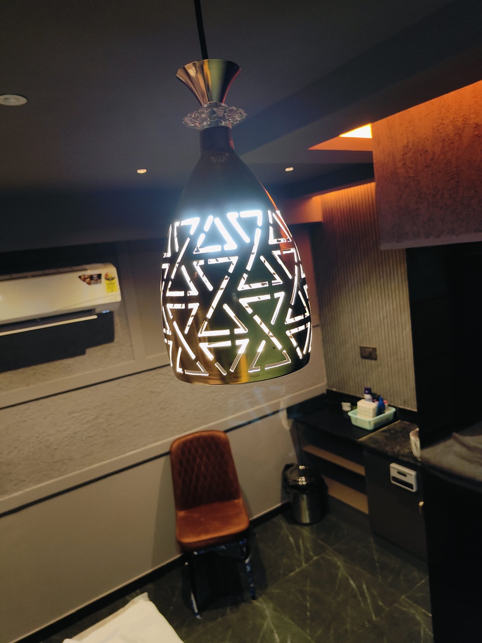 Modern spa room at Heritage Spawith soft lighting and comfortable massage tables